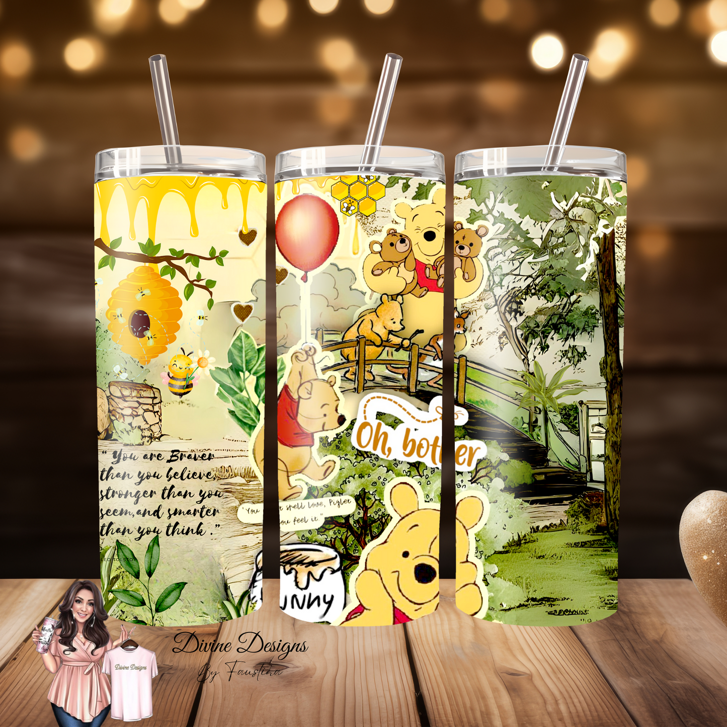 Winnie The Pooh Tumbler 20oz
