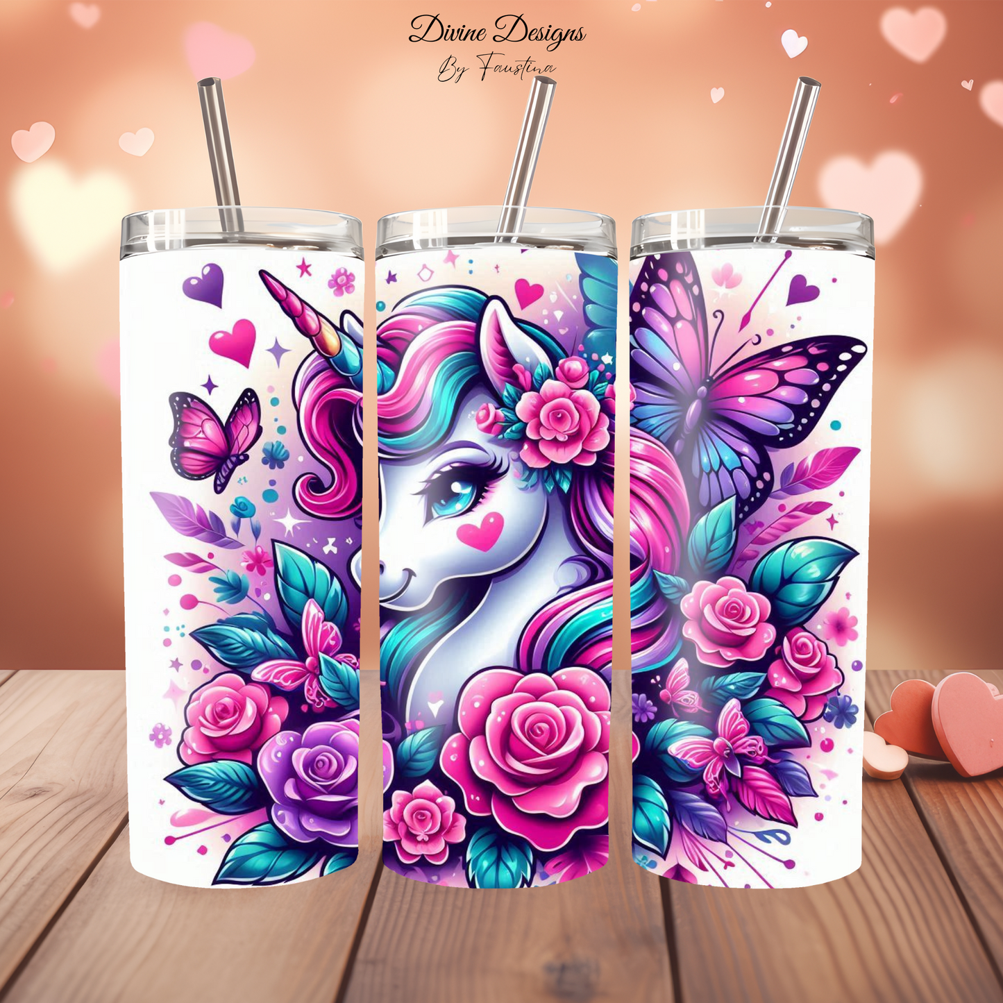 Unicorn 20oz tumbler