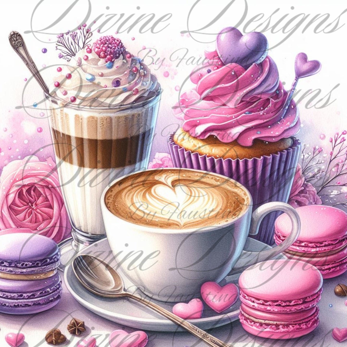 Pink Latte Tumbler