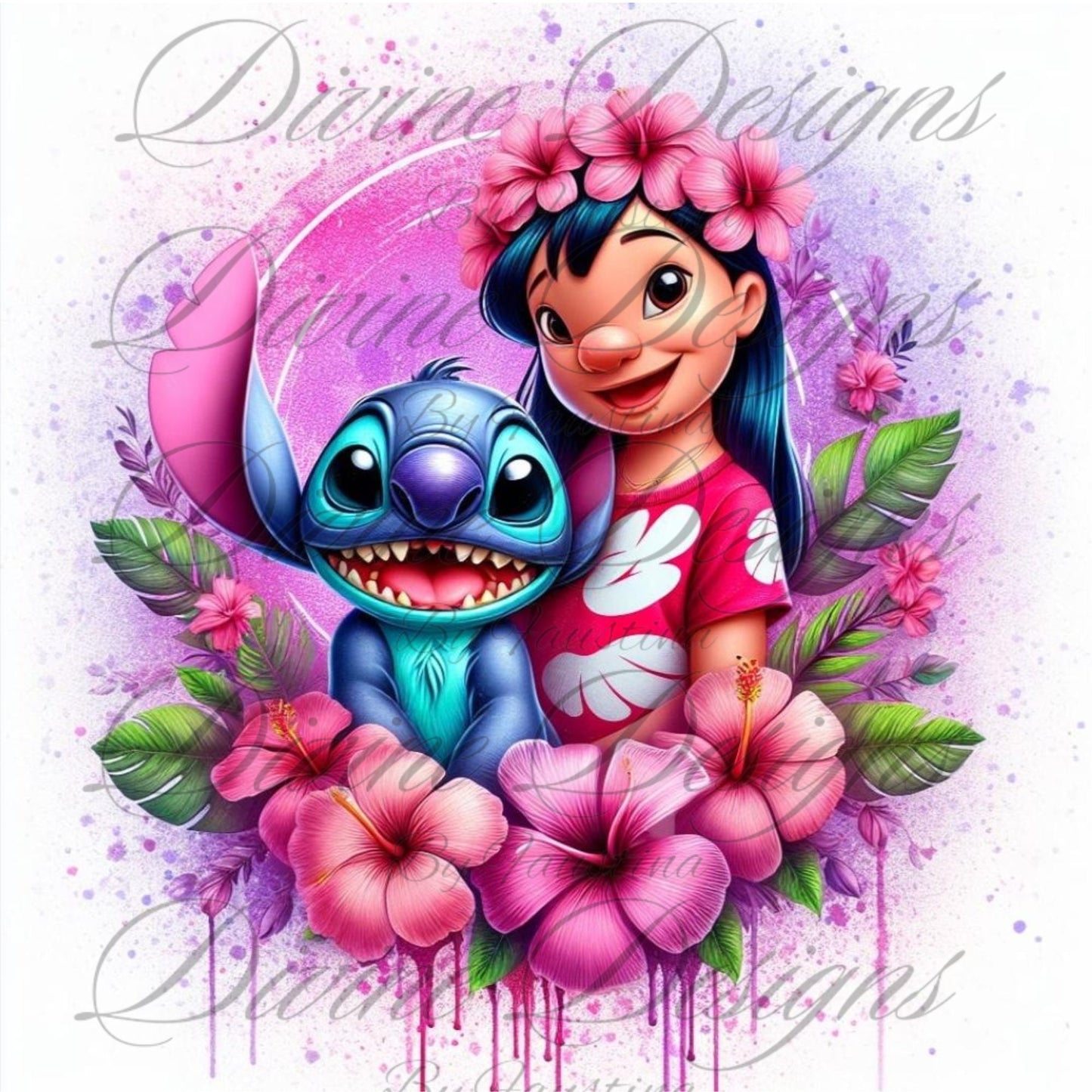 Stitch Character 20 oz Skinny Tumbler