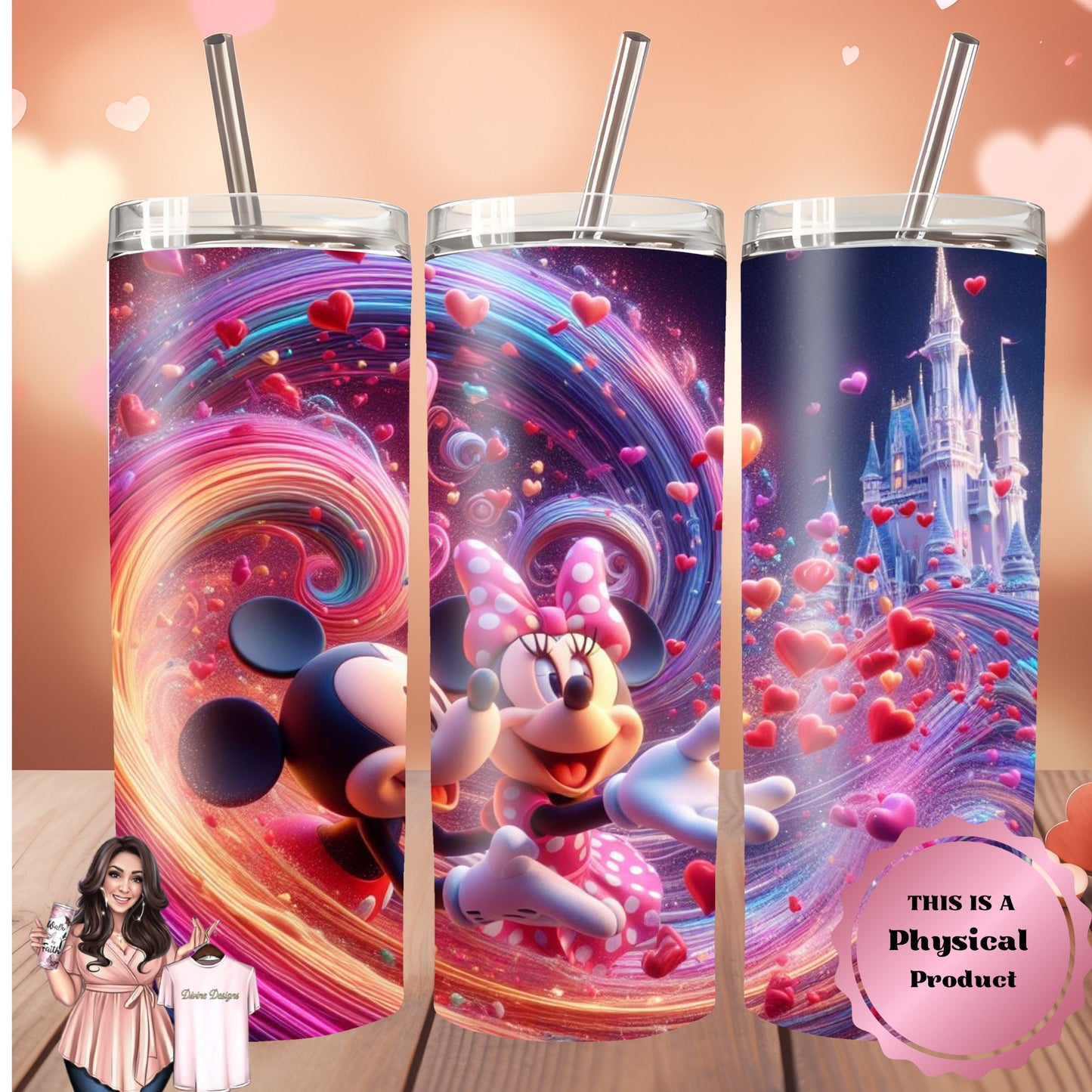 Cartoon Couple 20oz Tumbler