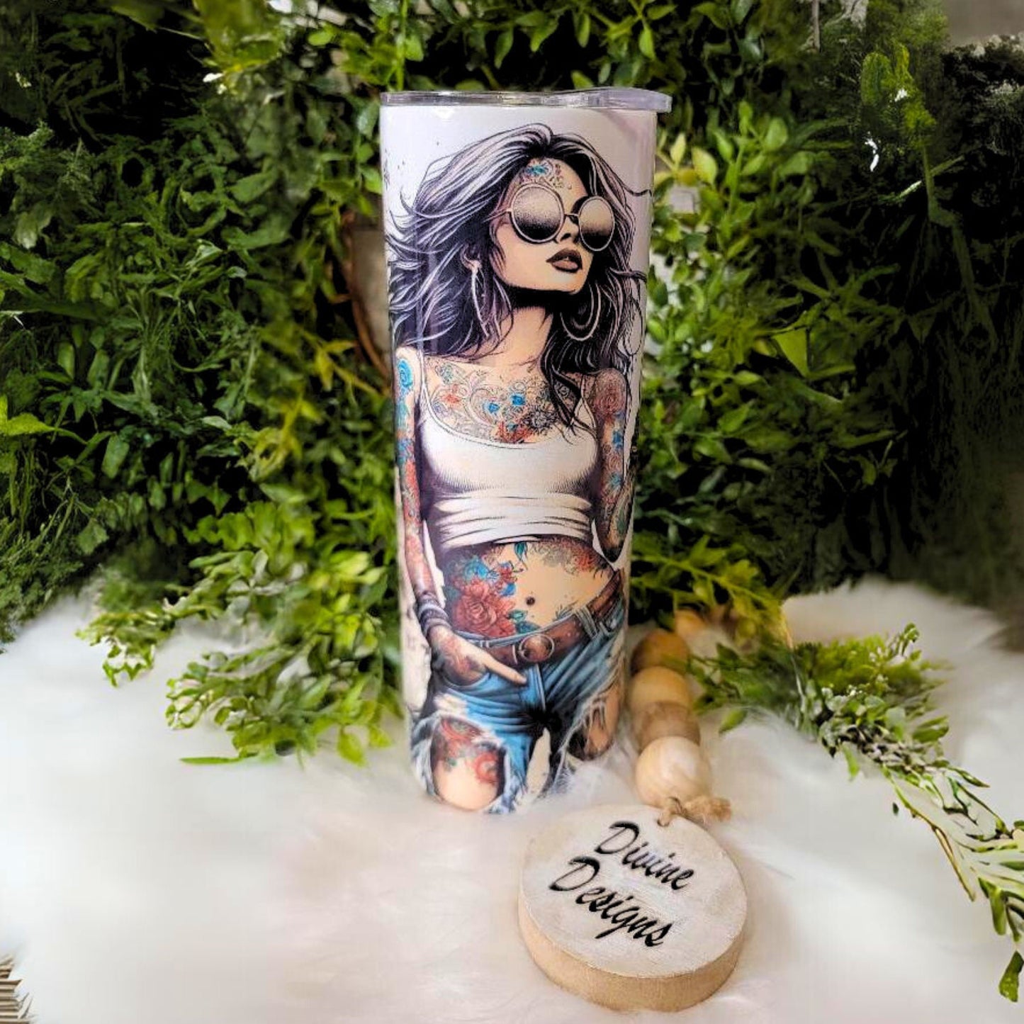 Tattoo Lady Tumbler 20oz Tumbler