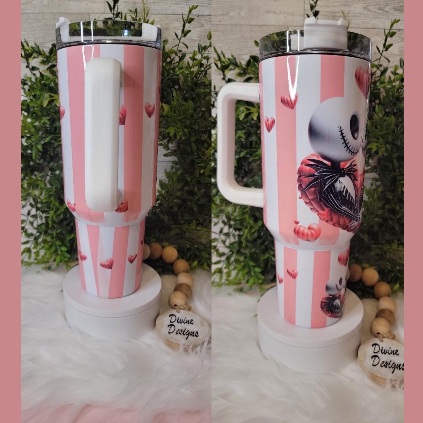 Jack N Sally Character 40 oz Tumbler