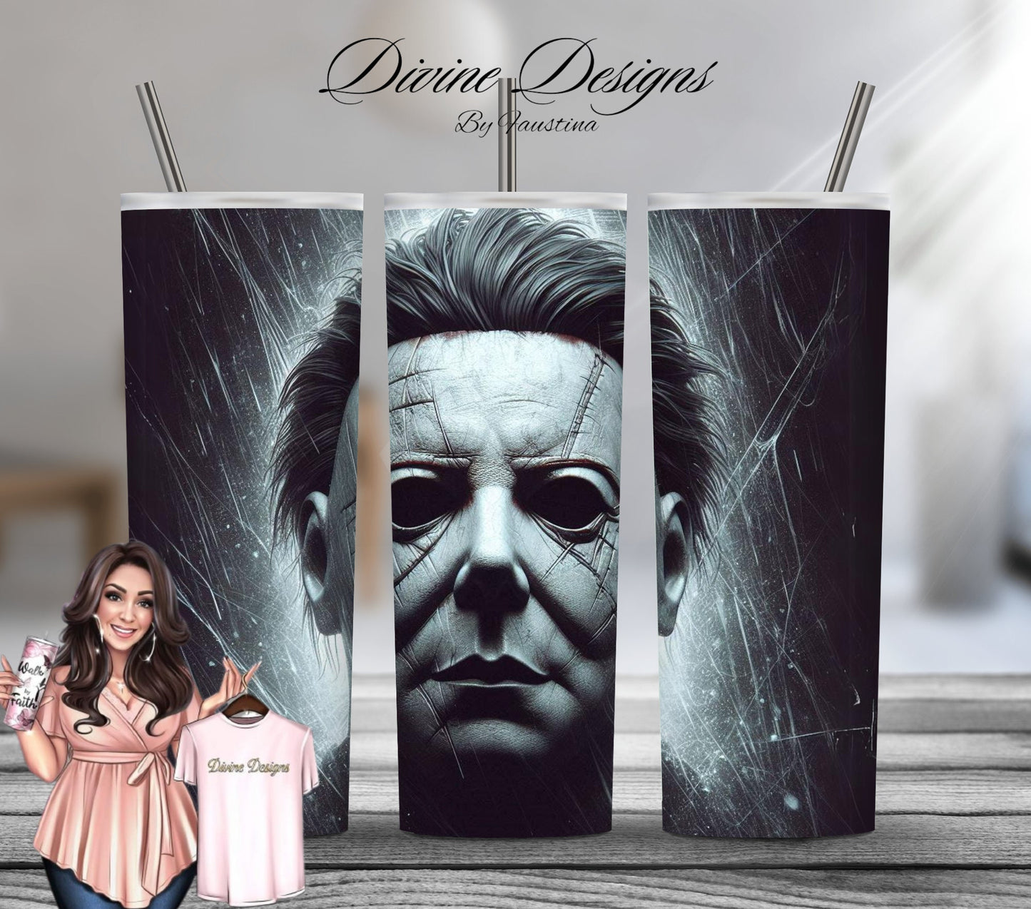 Halloween Character 20oz Tumbler