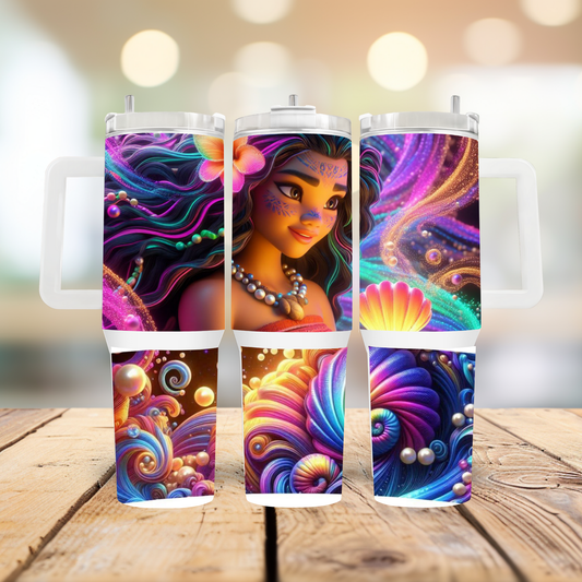 Moana 40oz Tumbler wrap
