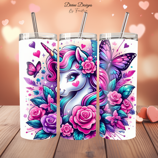 Unicorn 20oz tumbler