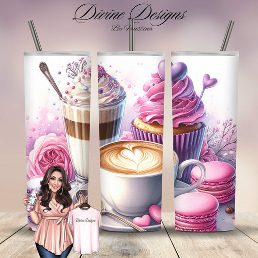 Pink Latte Tumbler