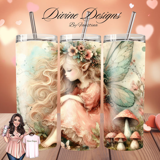 Fairy 20 oz Skinny Tumbler