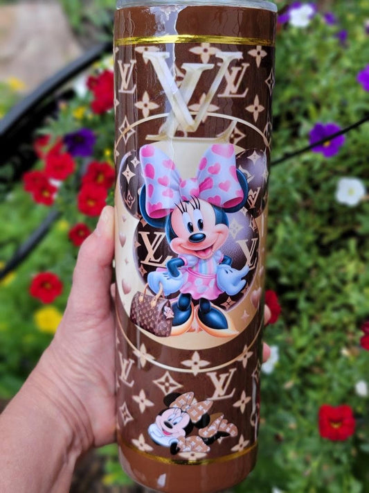 Minnie LV Handbag Design 30oz Tumbler
