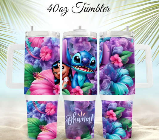 Lilo and Stitch 40oz Tumbler