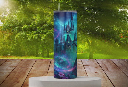 Maleficent 20 oz Tumbler with lid and straw