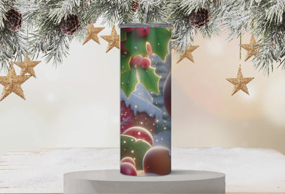Gingerbread Man Christmas Tumbler 20oz