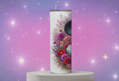 Mouse floral tumbler 20oz