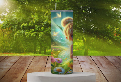 Iconic fairy 20oz tumbler with lid and straw