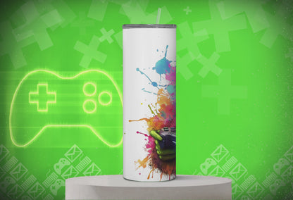 Grinch Gamer 20oz Tumbler