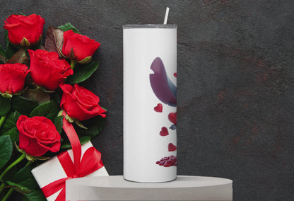 Stitch Valentines 20oz Tumbler