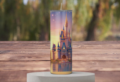 Stitch 20oz tumbler with lid and straw