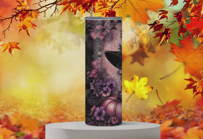Vintage Witch Fall tumbler 20oz