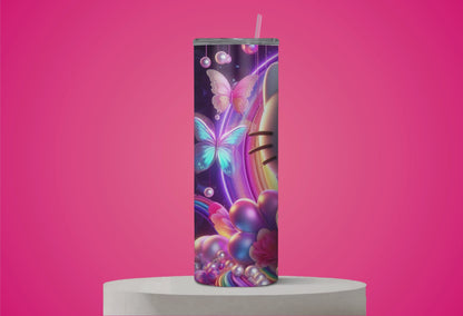 Kitty Boba Tea 20oz Tumbler