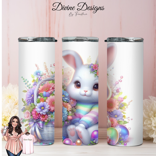 Easter Bunny 20 oz tumbler wrap