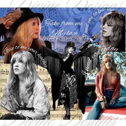 Music Artist  Stevie 20oz Tumbler wrap